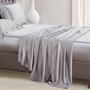 Elle Silk 100% pure silk queen sheet